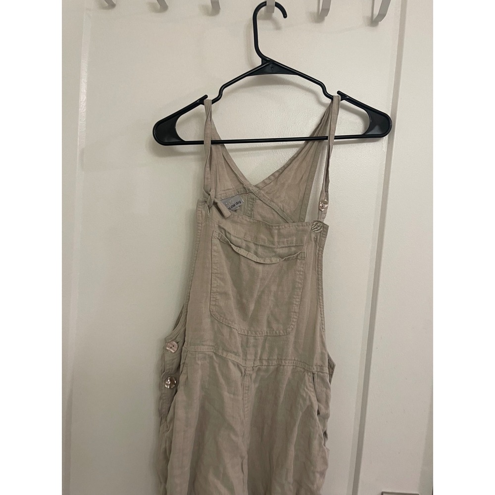 Hemp TSD Two Star Dog Overalls Breathable Granola Hippie Embroidered - Picture 2 of 10